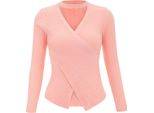 Maglione Lavorato A Maglia Da Donna Aleva - Rosa, Xs/S