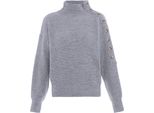 Maglione Da Donna Aleva - Grigio Chiaro Melange, Xs/S