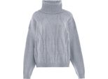 Maglione Da Donna Aleva - Grigio Chiaro Melange, Xl/Xxl