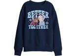 Frozen - Felpa Per Bambini TV29625 (128) (Blu Navy)