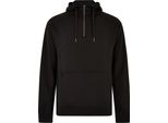 Kustom Kit - Felpa Con Cappuccio Da Uomo, Con Zip Corta, Regolare BC7243 (S) (Nero)