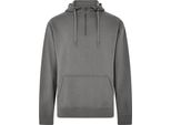 Kustom Kit - Felpa Con Cappuccio Da Uomo, Con Zip Corta, Regolare BC7243 (S) (Grigio Scuro)
