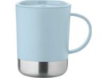 Midocean - Tazza Da Caffè "Beaker"", A Parete Singola, 300 Ml MO1937 (Taglia Unica) (Azzurro)"