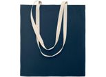 Midocean - Borsa Della Spesa "Zevra Colour"", Cotone MO1941 (Taglia Unica) (Blu Scuro)"
