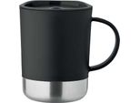 Midocean - Tazza Da Caffè "Beaker"", A Parete Singola, 300 Ml MO1937 (Taglia Unica) (Nero)"