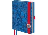 Marvel - Taccuino "Luxe"" ""Captain America"" PM13082 (Taglia Unica) (Blu/Rosso)"