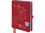 Transformers - Taccuino "Luxe"", Optimus Prime PM13090 (Taglia Unica) (Rosso)"