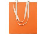 Midocean - Borsa Della Spesa "Zevra Colour"", Cotone MO1941 (Taglia Unica) (Arancione)"
