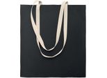 Midocean - Borsa Della Spesa "Zevra Colour"", Cotone MO1941 (Taglia Unica) (Nero)"