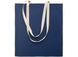 Midocean - Borsa Della Spesa "Zevra Colour"", Cotone MO1941 (Taglia Unica) (Blu)"