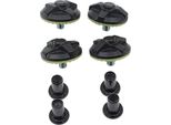 Sì. Set Di Viti Kingpin Tool-Less Argento Argento Taglia Unica