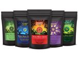 Yerba Mate Tee Mate Nessun Set 5X500G - Yerba Mate Green: Menta Boldo, Eucalipto, Dragon Fruit, Wild Bayas, Guarana Premium