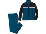 Atlas For Men - Tuta Da Ginnastica Con Elastico In Vita Per Uomo AF2230 (4XL) (Nero/Blu/Grigio)