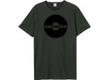 Amplified - T-Shirt "Black Record"" Per Uomo/Donna Unisex GD4261 (M) (Carbone)"