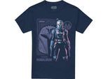 Star Wars: The Mandalorian - Maglietta Unisex Da Uomo/Donna TV30286 (S) (Blu Navy)