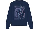 Star Wars: The Mandalorian - Felpa Unisex Da Uomo/Donna TV30332 (Xl) (Blu Navy)