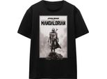 Star Wars: The Mandalorian - Maglietta Da Donna TV30319 (Xxl) (Nero)