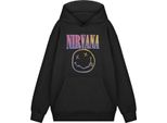 Nirvana - Felpa Con Cappuccio Per Uomo/Donna Unisex NS9712 (M) (Nero)