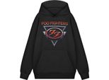 Foo Fighters - Felpa Con Cappuccio Per Uomo/Donna Unisex, Motivo A Stelle NS9713 (Xxl) (Nero)