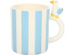 Something Different - Tazza Da Caffè, MöVe, 370 Ml SD10809 (Taglia Unica) (Bianco/Azzurro)