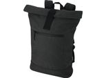 Floso - Zaino "Zaino"", Tela Da Tenda Riciclata, 16 Litri PF4979 (Taglia Unica) (Nero)"