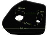 Filtro Aria Per Husqvarna 333 335 535 R Rj Fr Ls Rjx Rx / 537 33 72-01 Decespugliatore
