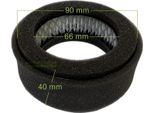 Filtro Aria Per Delmag Tx 6 / Sdmo Pro 3000 E / 252-32601-07 252-32602-07 SA12412