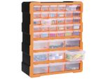 The Living Store Organizzatore Multi-Cassetto Con 39 Cassetti 38X16X47 Cm