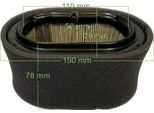Filtro Aria Per Wacker Neuson DS720 / 114792 0114792219 SA1987 95254 Piastra Vibrante