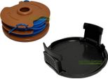 Bobina Filo + Cappuccio Per Worx Wg 100 101 104 105 106 108 WA0007 WA0037 Decespugliatore