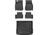 Tappetini 3D Set E Tappetino Per Bagagliaio Mercedes- A V177 Berlina Dal 2018- Zn