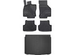 Set 77 Tappetini In Gomma E Tappetini Audi A3 8Y Sportback Dal 2020-
