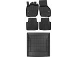 Set Di Tappetini In Gomma 3D Vw Passat B9 Mhev Station Wagon Dal 2023-