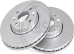 2X Disco Freno A.B.S. 17541 Per Renault Clio Iii Hatchback (BR0/1 CR0/1) 44Mm