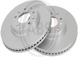 2X Disco Freno A.B.S. 18003 Per Mazda 6 Estate (Gh) 6 Hatchback (Gh) 6 (Gh)
