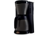 Philips Café Gaia Collection Kaffeemaschine HD7547/80, Filterkaffeemaschine, 1,2 l, Gemahlener Kaffee, 1000 W, Schwarz, Titan