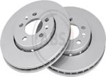 2X Disco Freno A.B.S. 16880 Per Vw Golf Iv Hatchback (1J1) Polo (9N_) Bora
