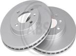 2X Disco Freno A.B.S. 15810 Per Vw Caddy Iii Kombi (2KB 2KJ 2CB 2CJ) Gol Iii