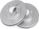 2X Disco Freno A.B.S. 15880 Per Peugeot 206 Hatchback (2A/C) 34 5Mm