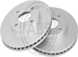 2X Disco Freno A.B.S. 17007 Per Ford Fiesta Mk5 Hatchback (JH1 JD1 JH3 JD3)