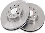 2X Disco Freno A.B.S. 16046 Per Fiat Grande Punto (199) Punto (188) Punto (176)