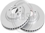2X Disco Freno A.B.S. 18409 Per Renault Kadjar (Ha_ Hl_) Koleos Ii (Hc_) 296Mm
