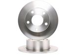 2X Febi Bilstein 09075 Disco Freno Asse Posteriore
