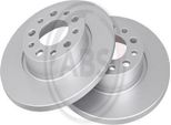 2X Disco Freno A.B.S. 17623 Per Fiat 500X (334_) Per Jeep Renegade Suv (Bu B1)