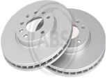 2X Disco Freno A.B.S. 16953 Per Opel Corsa C Hatchback (X01) Zafira B (A05)