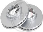 2X Disco Freno A.B.S. 18381 Per Furgone Ford Transit V363 (Fcd Fdd) 56Mm