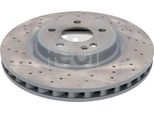2X Disco Freno Febi Bilstein 107501 Anteriore Adatto A MERCEDES-BENZ Gla (X156)
