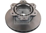 2X Disco Freno Febi Bilstein 171483 Posteriore 115Mm 14 8Kg 304Mm