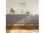 Vidaxl Tappeto Rettangolare Marrone 80X400 Cm Bamboo