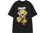 Scooby Doo - Maglietta "Ruh Roh"" Per Uomo/Donna Unisex, Maniche Corte NS9716 (M) (Nero)"